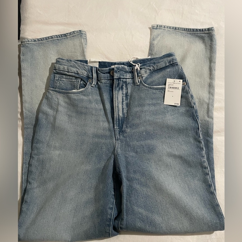 Good American Light Blue Denim